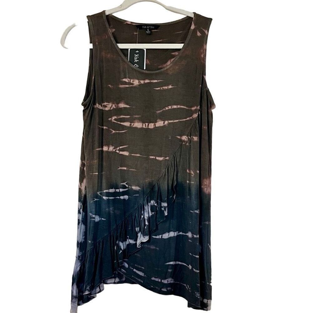 NWT Yak & Yeti Tye Dye Ombre Tank Small
